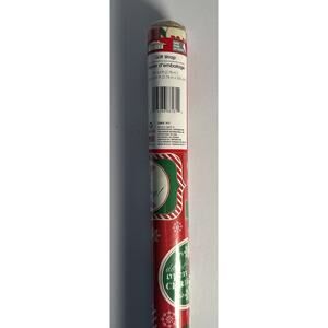 Christmas House Gift Wrapping Paper No Peeking 30 Sq Feet New